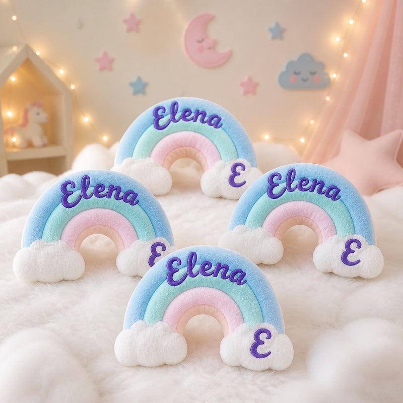 Lembrancinha Arco-Íris para Maternidade e Aniversário Personalizada