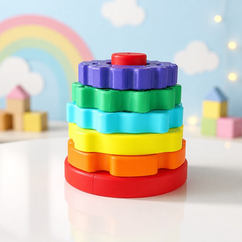 Brinquedo de Encaixe Infantil Colorido