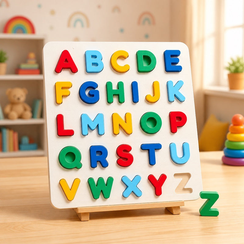 Quebra-Cabeça Alfabeto Infantil Educativo