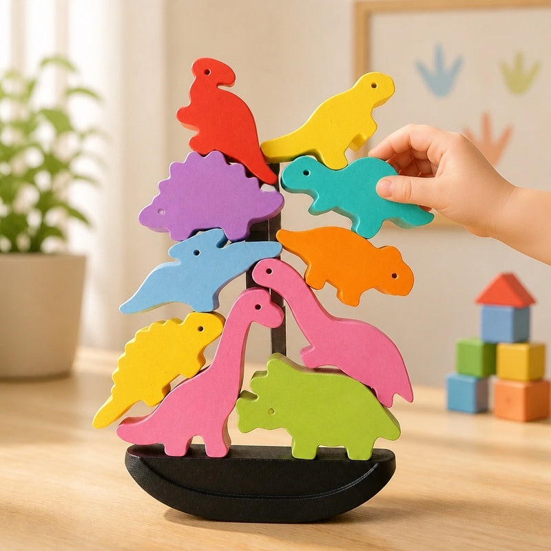 Jogo de Equilíbrio Dinossauros