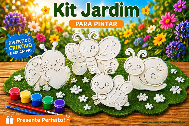 Kit Jardim para Pintar