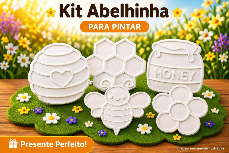 Kit Abelhinha para Pintar