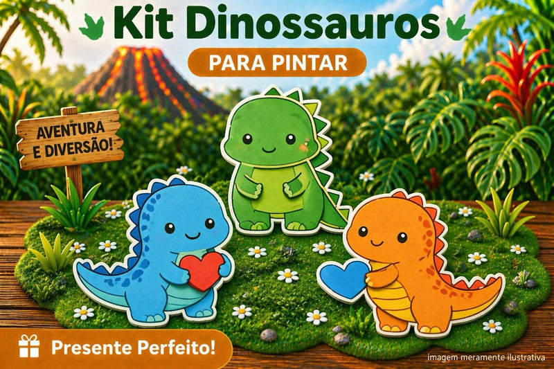 Kit Dinossauros