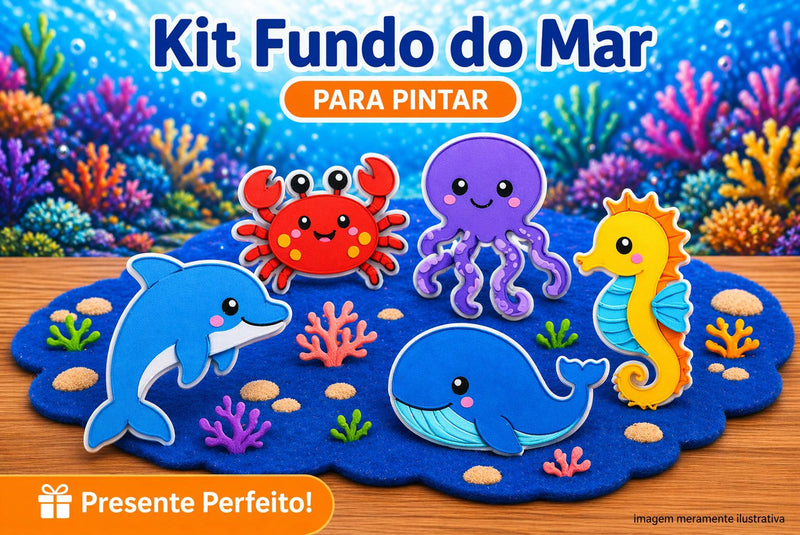 Kit Fundo do Mar
