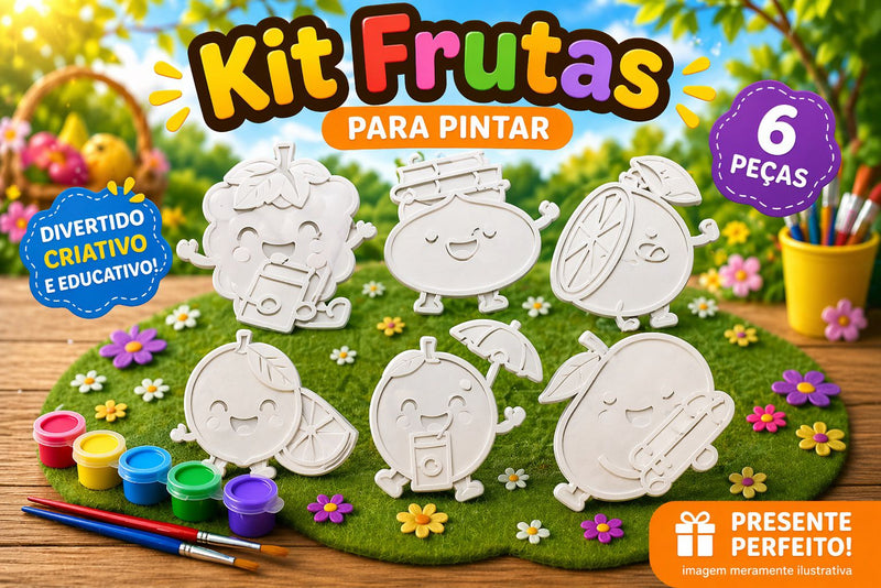 Kit Frutas para Pintar
