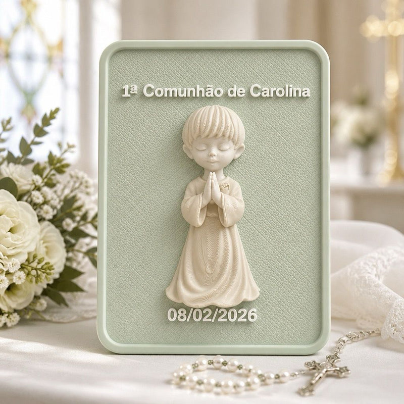 Lembrancinha Personalizada para Batizado ou 1ª Comunhão